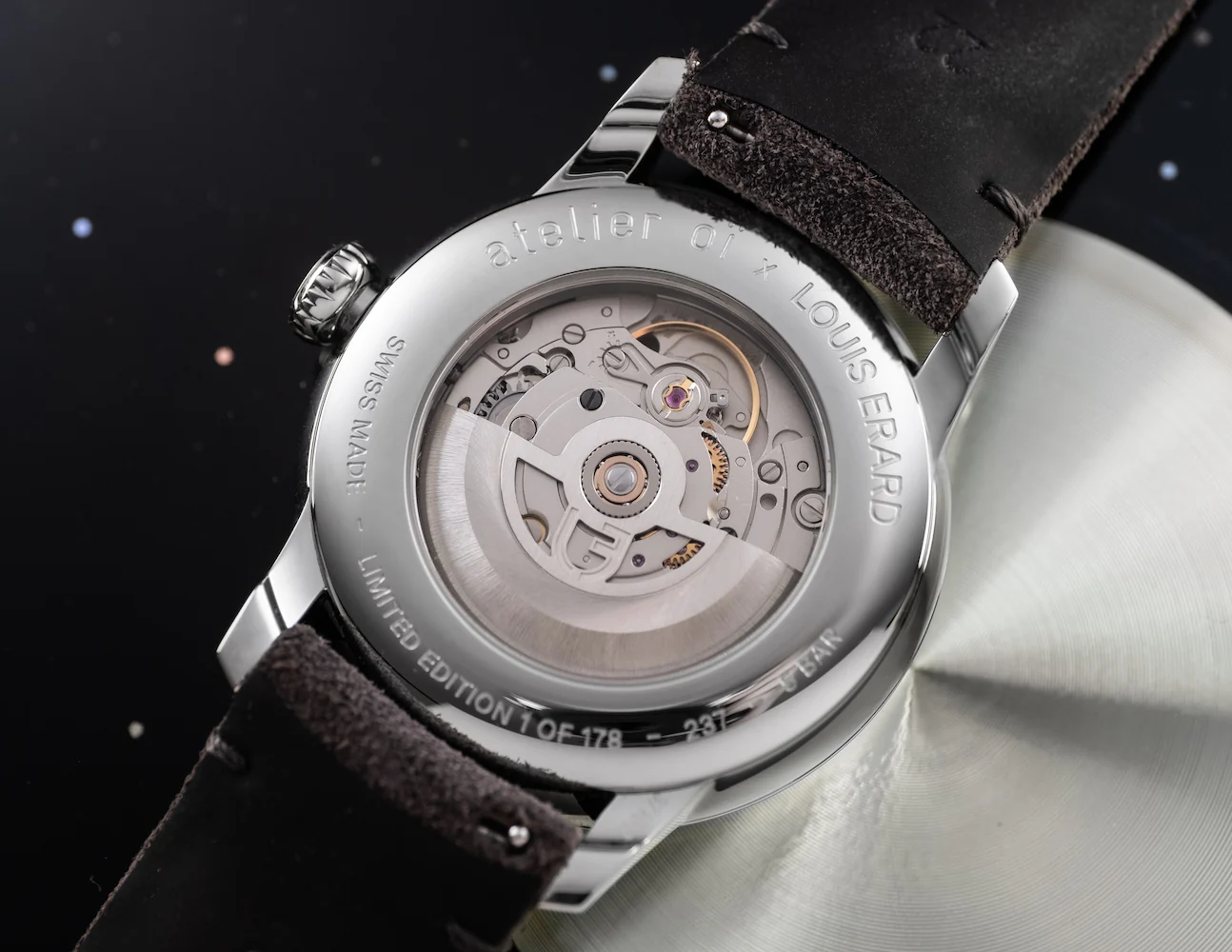 Louis Erard Watch Le Regulateur Louis Erard x Atelier OI Limited Edition - Image 2