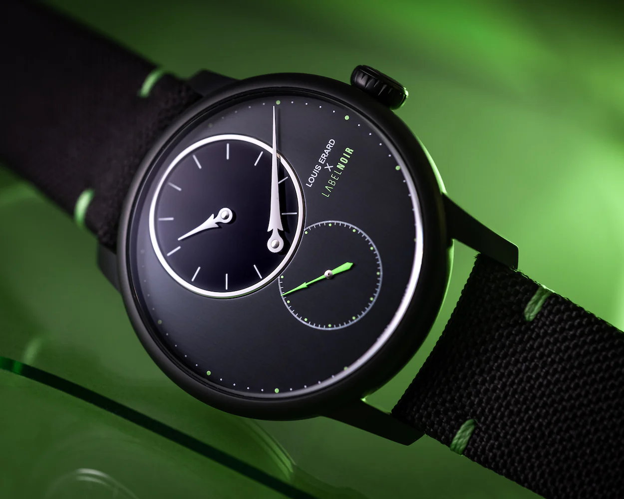 Louis Erard Watch Excellence Le Regulateur Louis Erard x Label Noir Limited Edition - Image 5