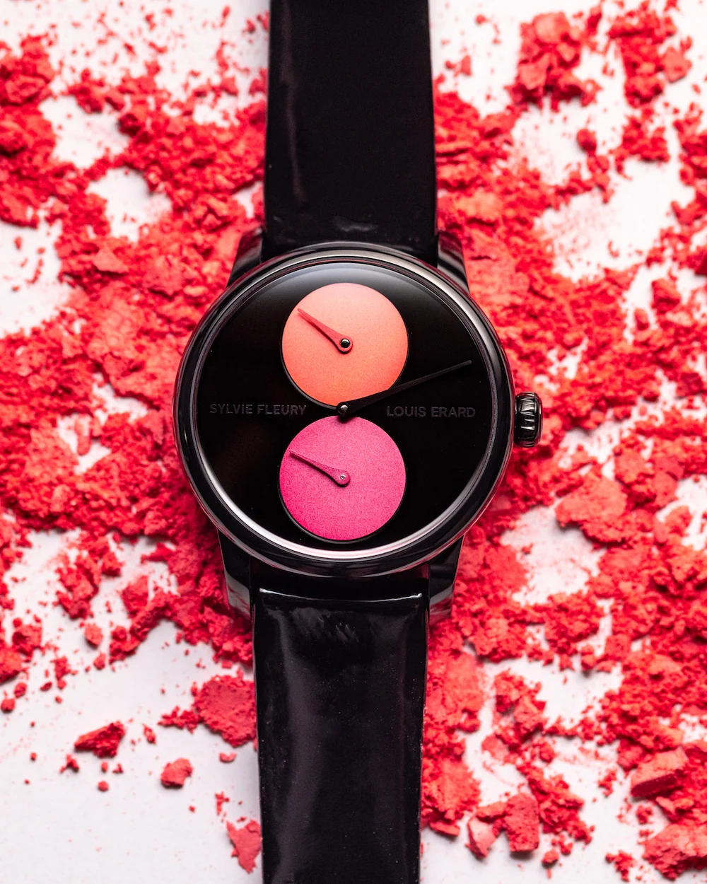 Louis Erard Le Regulateur x Sylvie Fleury Palette of Shadows Limited Edition Watch - Image 6