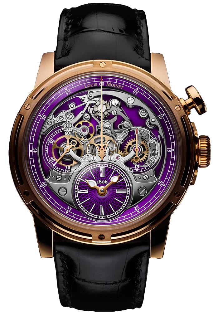 Louis Moinet MemOris 18k Rose Gold Limited Edition Watch