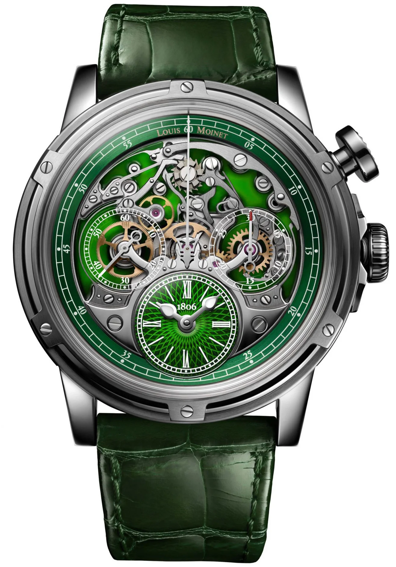 Louis Moinet MemOris Superlight Green Limited Edition Watch