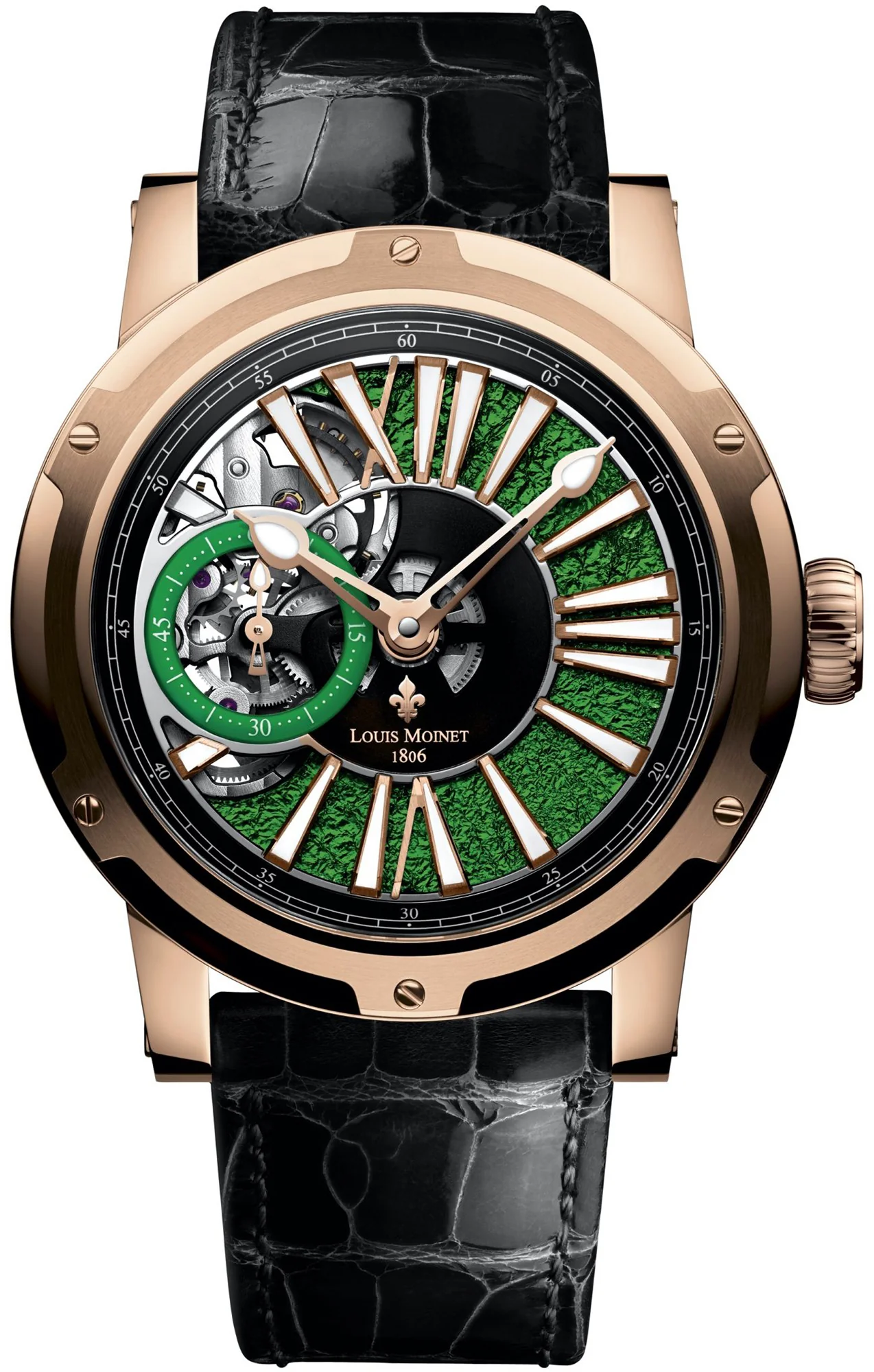 Louis Moinet Watch Metropolis Magic Green Limited Edition