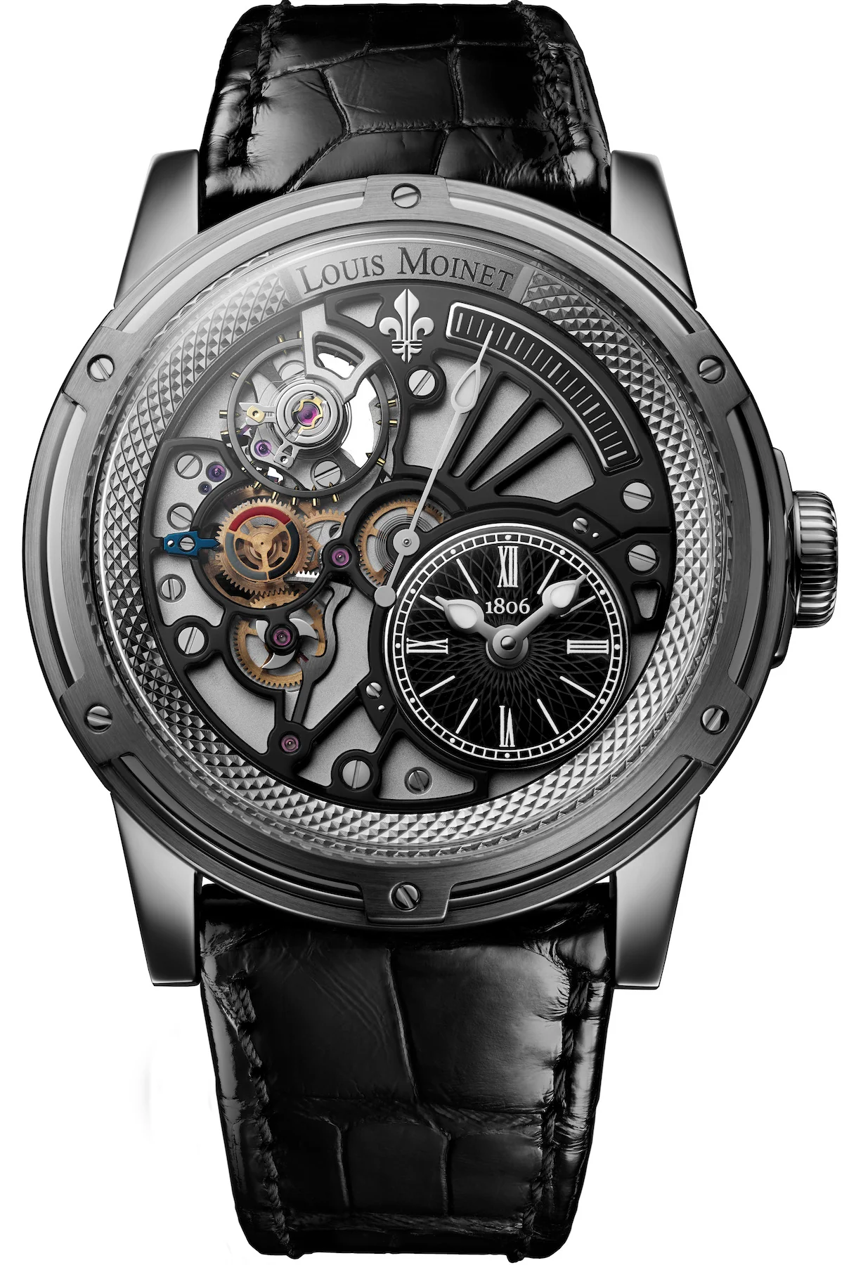 Louis Moinet Watch Tempograph Chrome