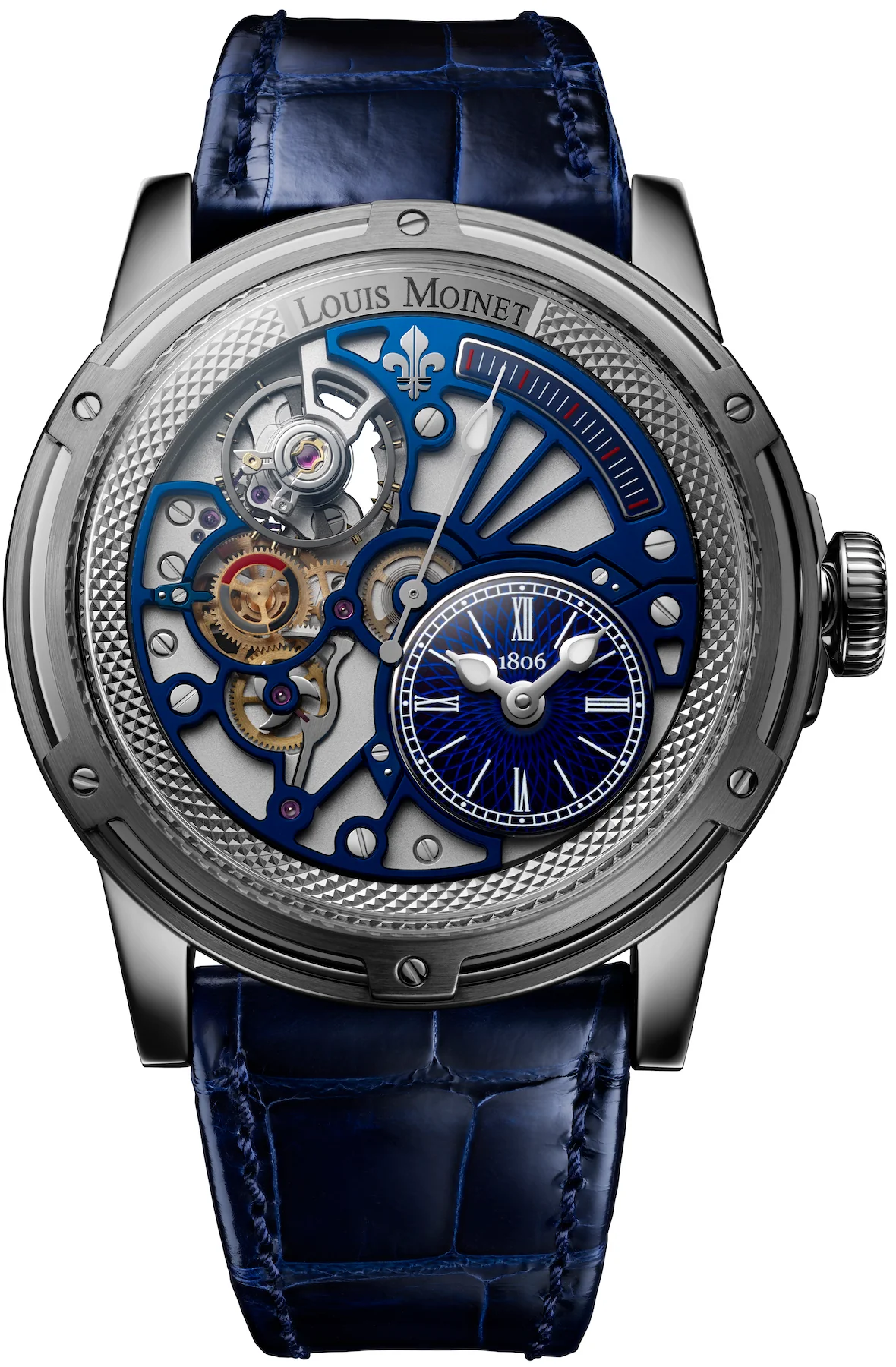 Louis Moinet Watch Tempograph Chrome