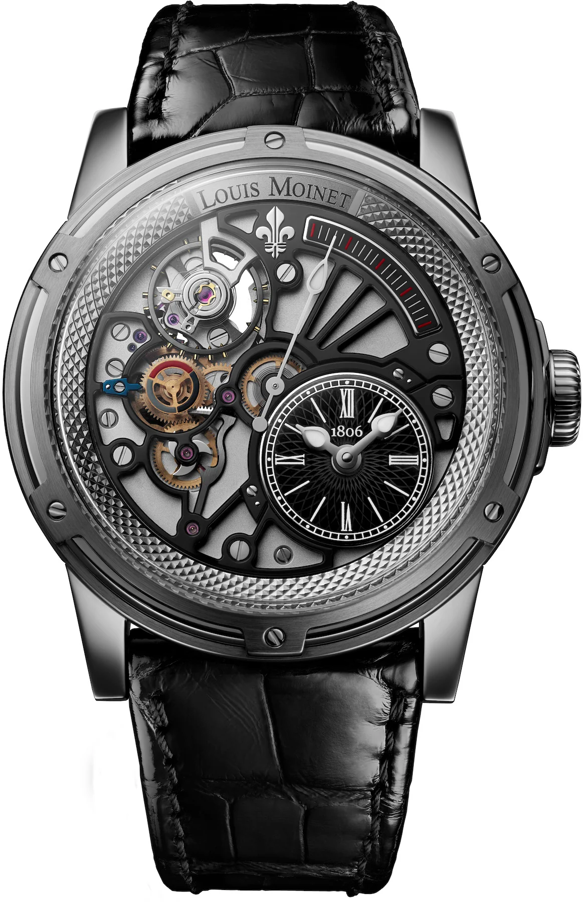 Louis Moinet Watch Tempograph Chrome