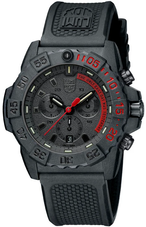Luminox Navy Seal 3500 Series Chronograph Watch - Image 3