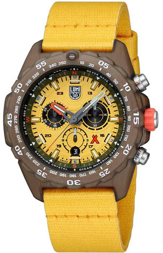 Luminox Bear Grylls Master #TIDE 3740 Series Yellow Black - Image 3