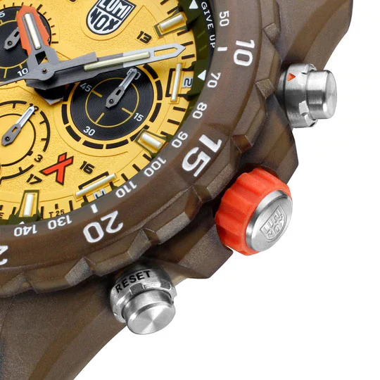 Luminox Bear Grylls Master #TIDE 3740 Series Yellow Black - Image 4