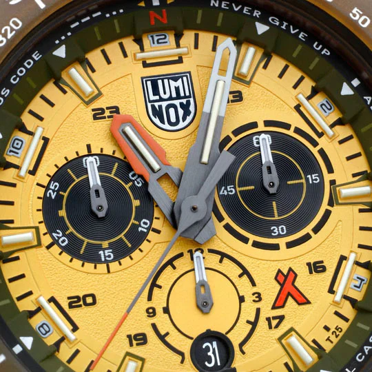 Luminox Bear Grylls Master #TIDE 3740 Series Yellow Black - Image 7
