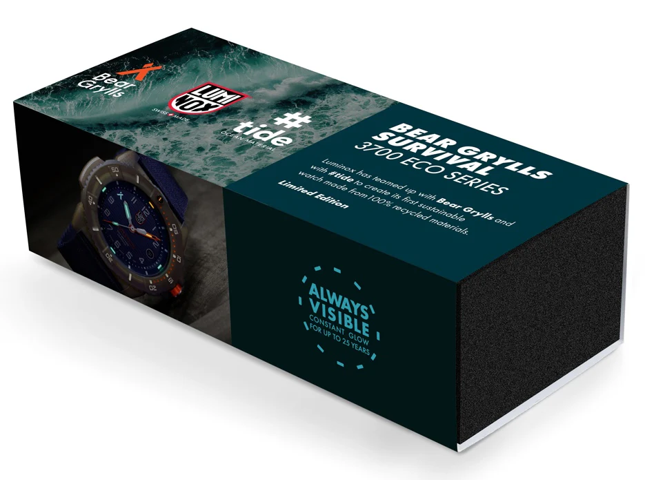 Luminox Bear Grylls Master #TIDE 3740 Series Yellow Black - Image 9