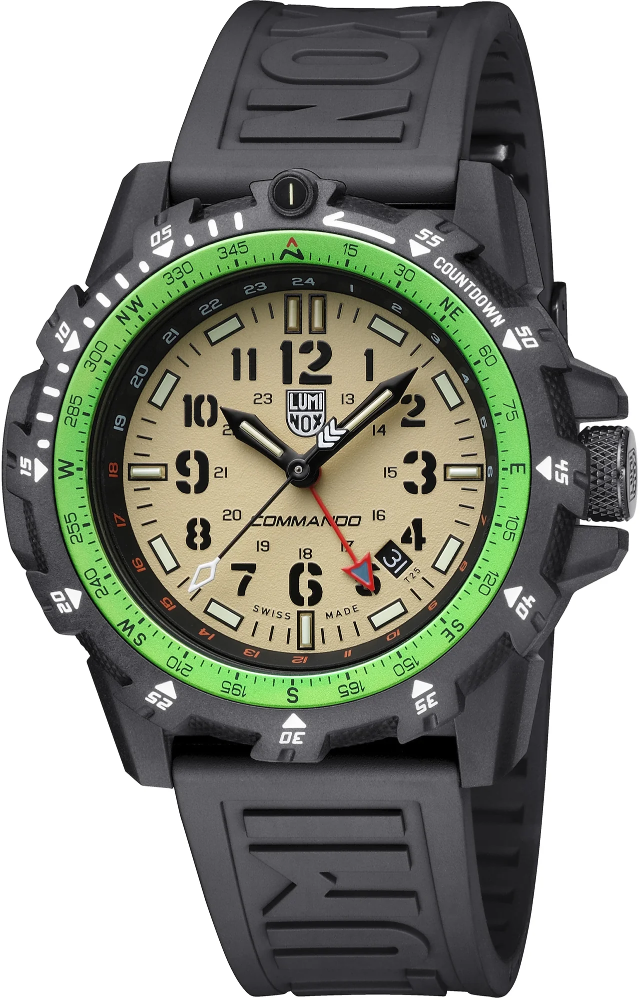 Luminox Land Commando Raider 3320 Series Black Watch - Image 3