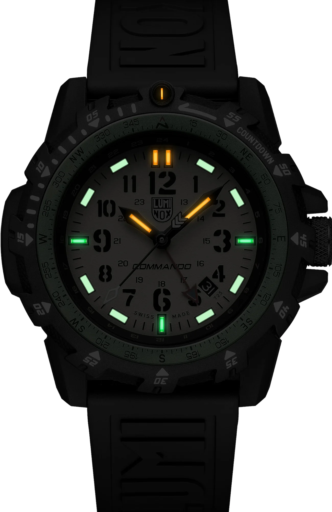 Luminox Land Commando Raider 3320 Series Green Watch - Image 3