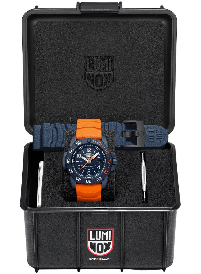 Luminox Navy Seal Foundation 45mm Back To The Blue Watch - Image 8