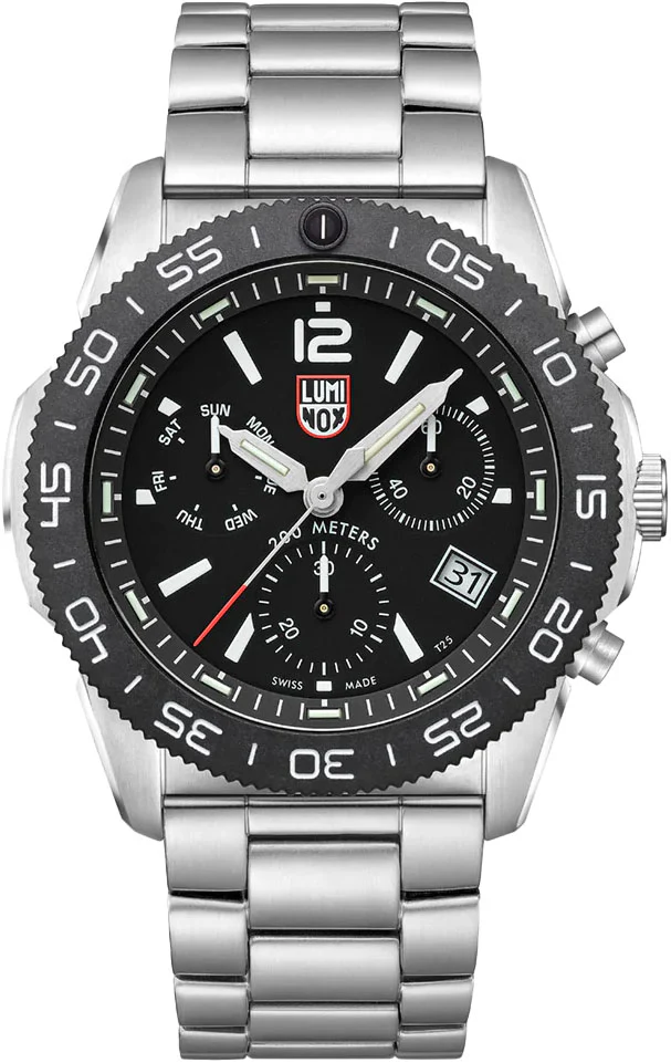 Luminox Sea Pacific Diver Chronograph 3140 Black Black Watch