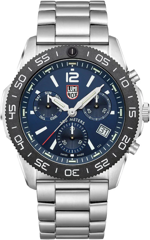 Luminox Sea Pacific Diver 3140 Black Blue Bracelet Watch