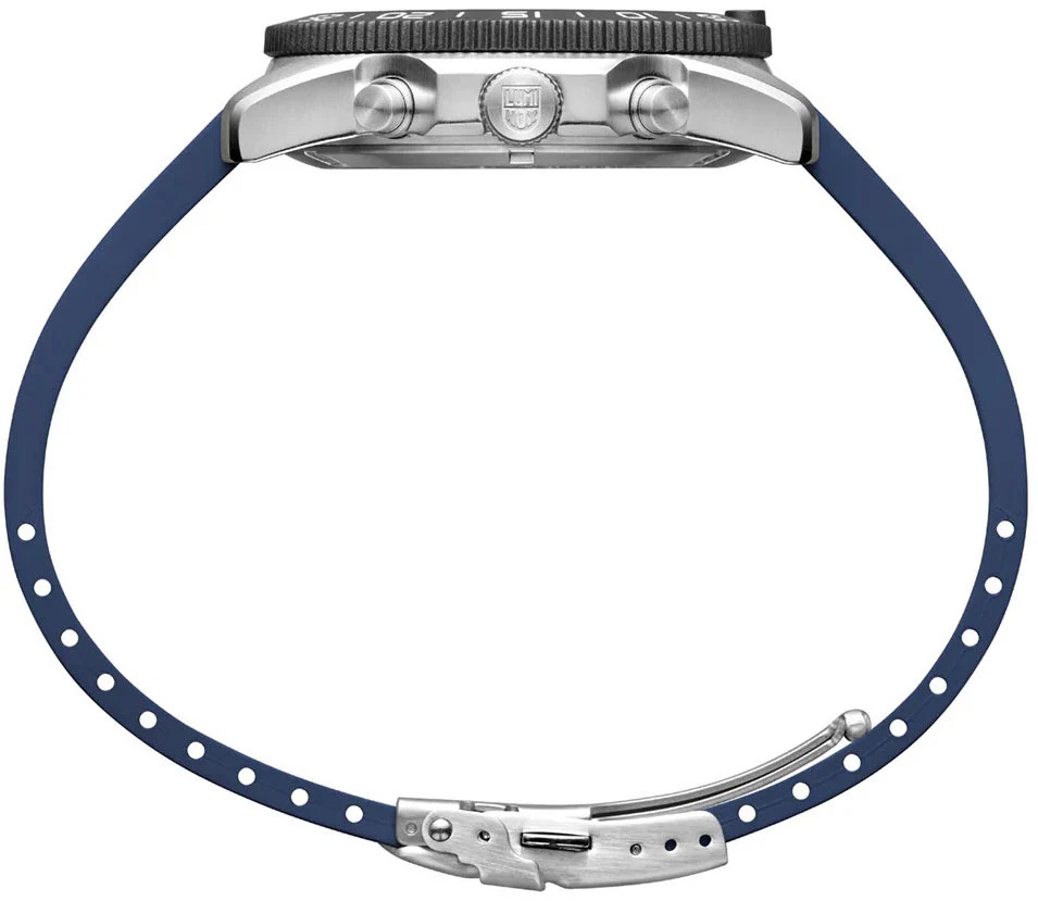 Luminox Sea Pacific Diver Chronograph 3140 Black Blue Watch - Image 7