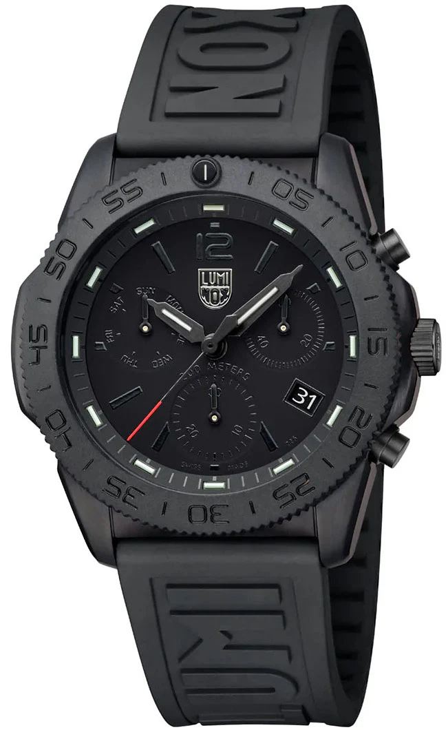 Luminox Sea Pacific Diver Chronograph 3140 Blackout - Image 3