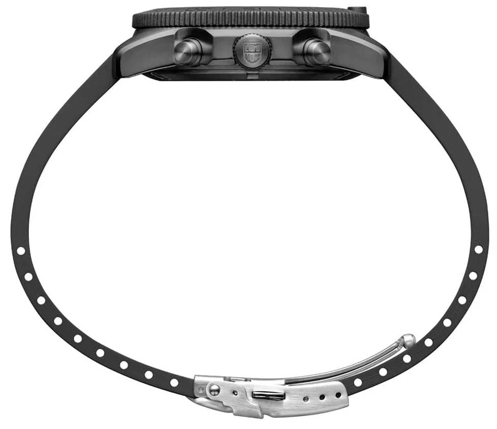Luminox Pacific Diver Chronograph 44mm 3140 Series Blackout Watch - Image 7