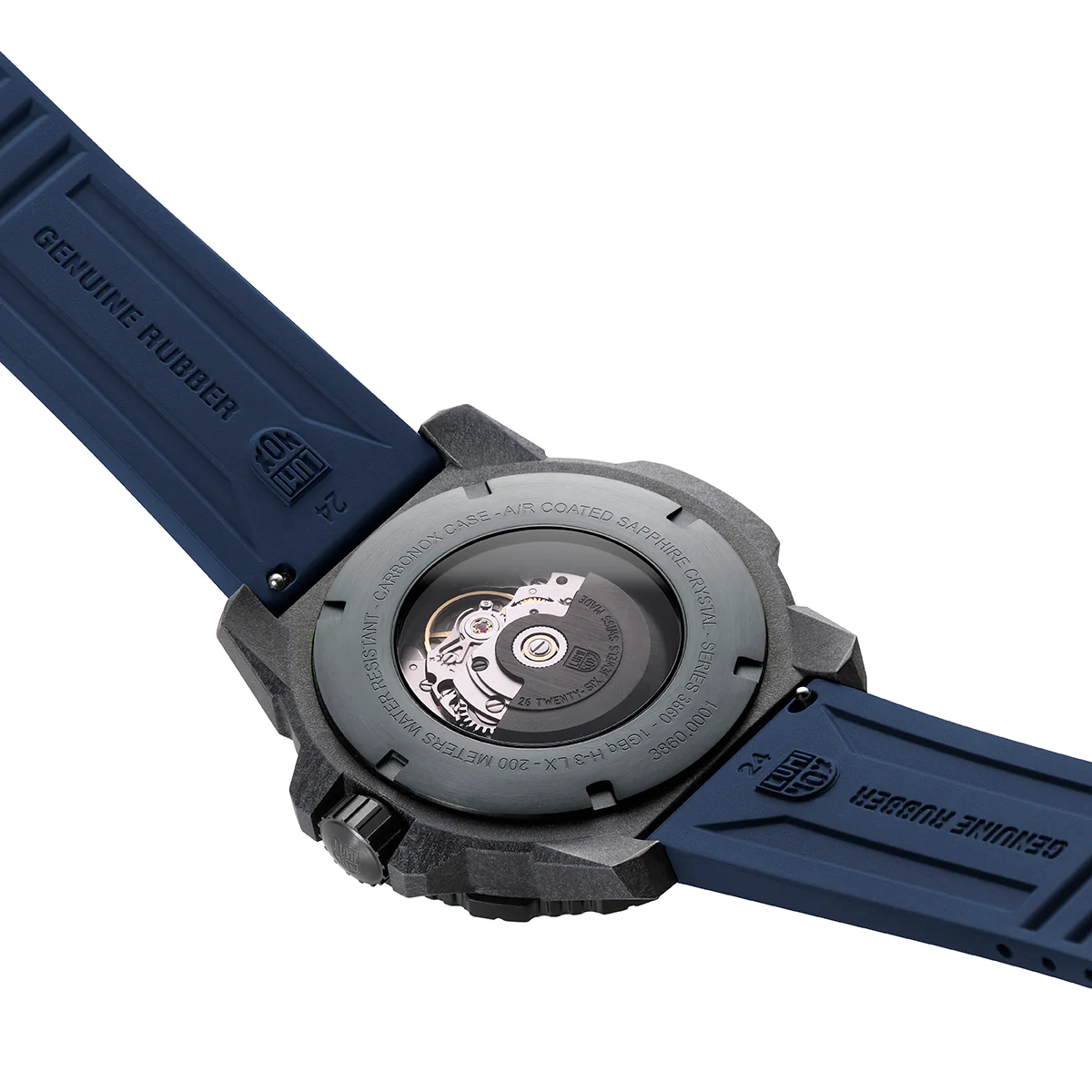 Luminox Sea Master Automatic Carbon Seal 3800 Series Watch - Image 5