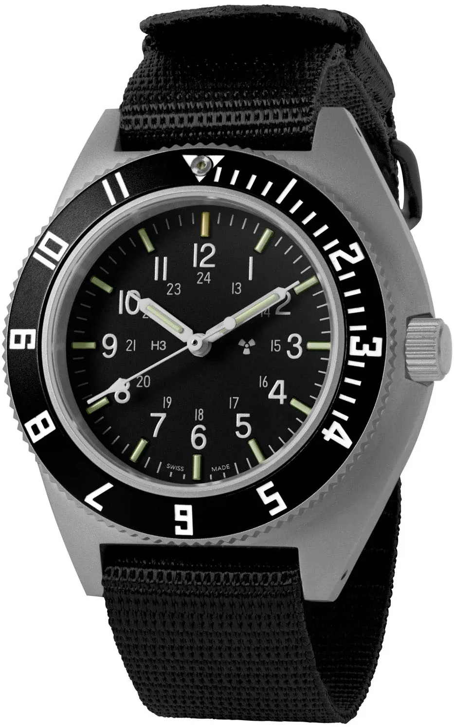 Marathon Steel Navigator Ballistic Nylon 41mm Watch - Image 4