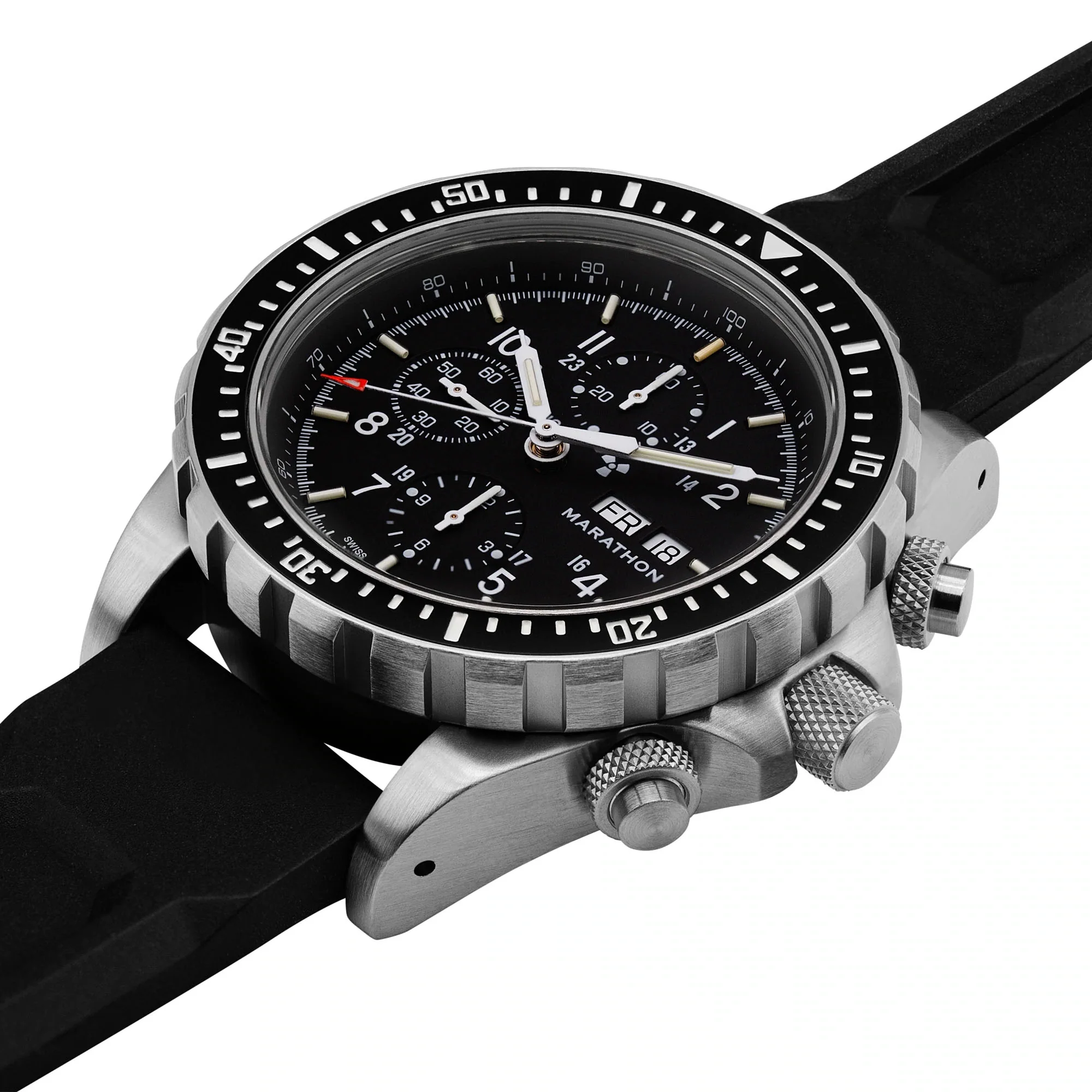 Marathon Dive Jumbo Diver Pilots Automatic Chronograph CSAR Watch - Image 5