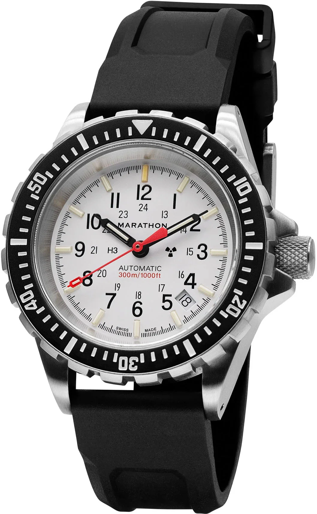Marathon Dive Large Arctic Edition Divers Automatic GSAR Watch