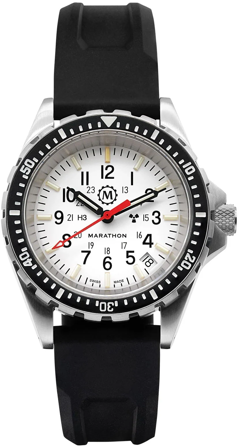 Marathon Dive Medium Arctic Edition Divers Quartz MSAR Quartz Watch - Image 2