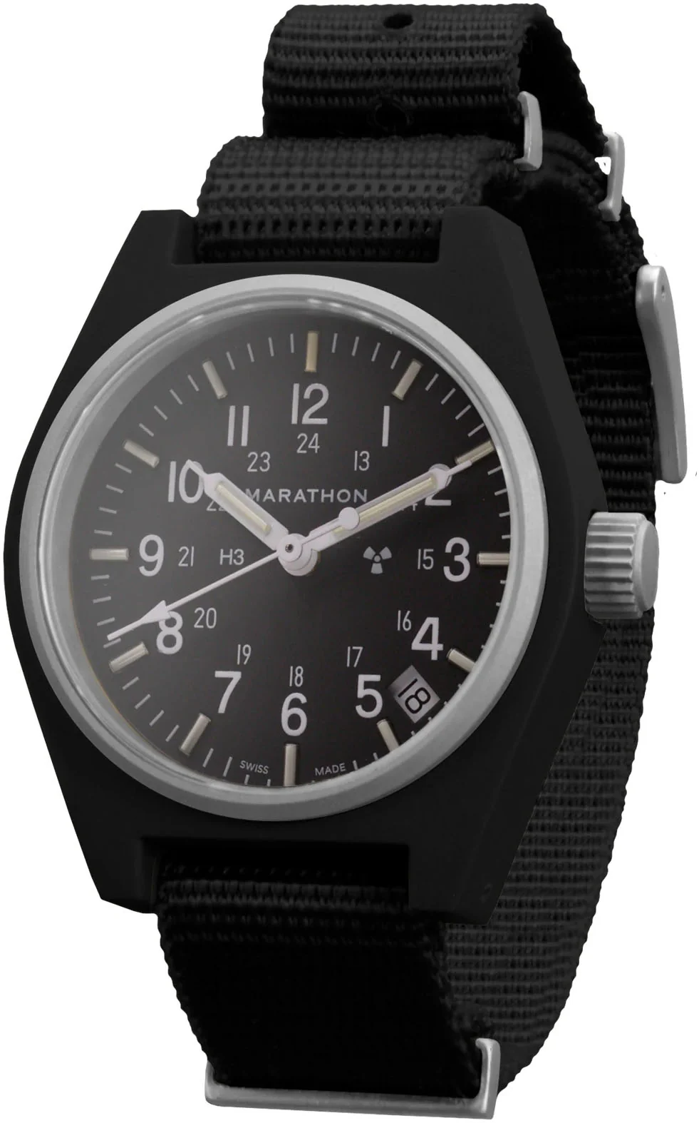 Marathon General Purpose Black Quartz With Date GPQ Watch - Image 2