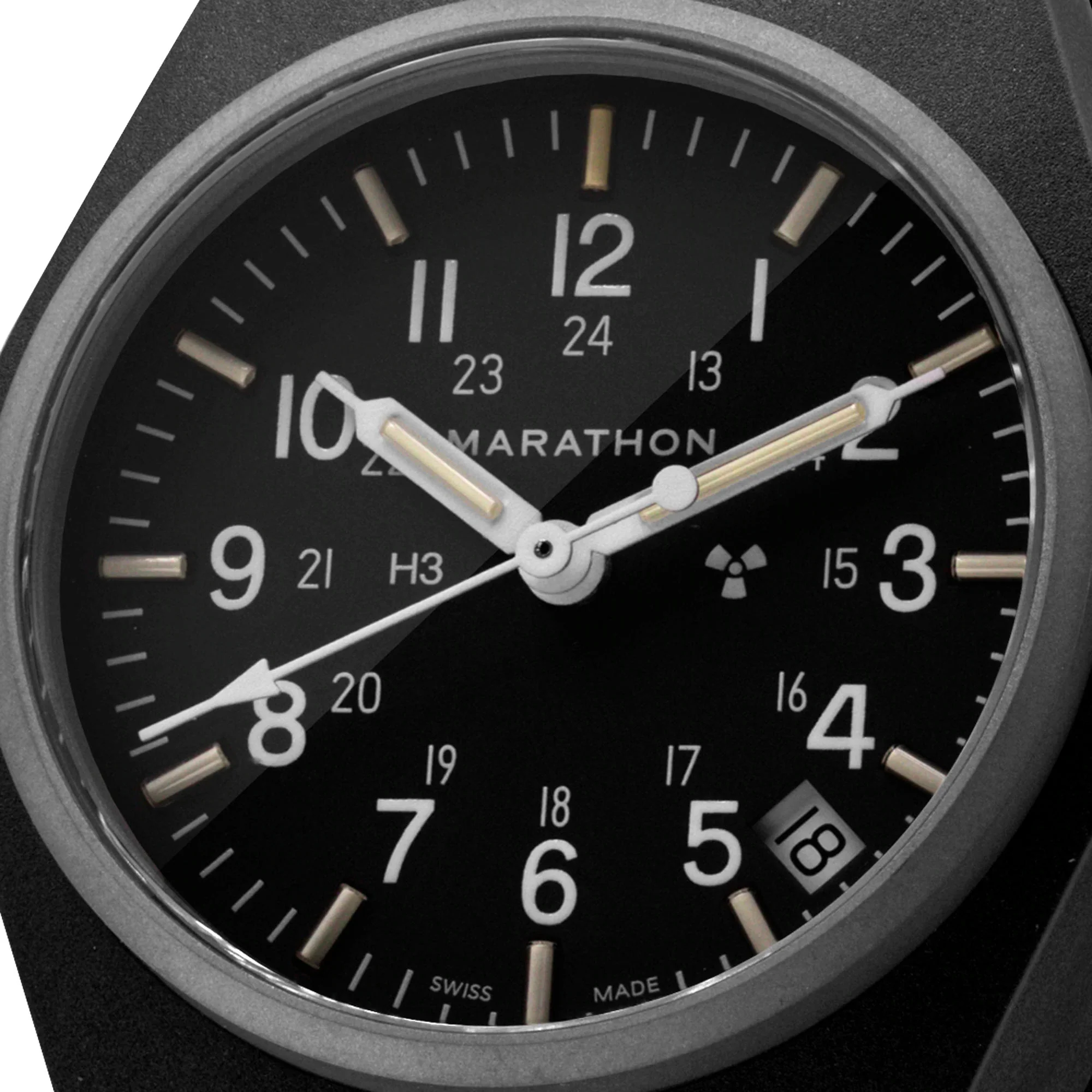Marathon General Purpose Black Quartz With Date GPQ Watch - Image 3