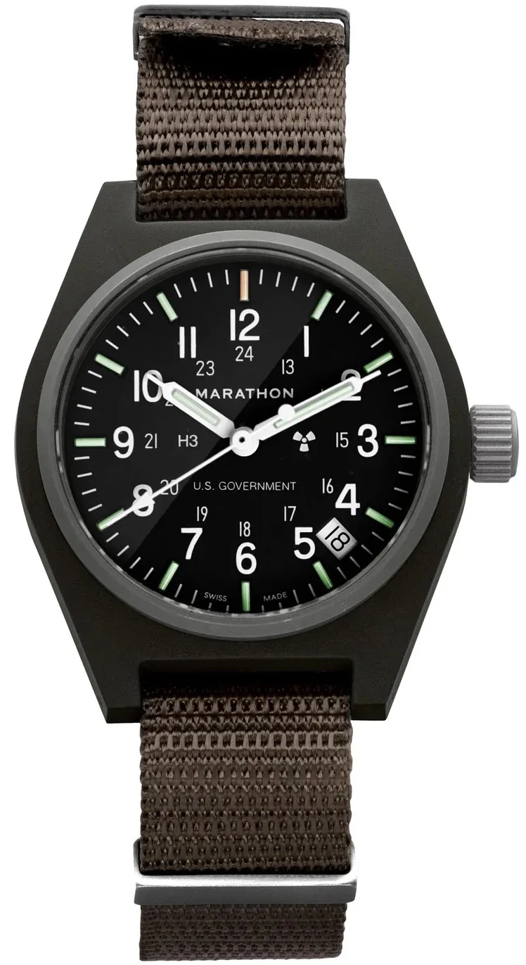 Marathon General Purpose Sage Green Quartz With Date GPQ Watch - Image 2