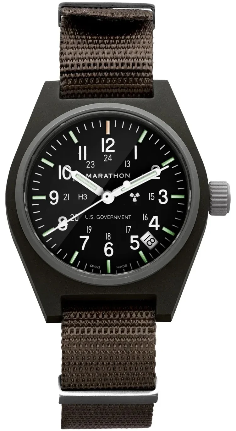 Marathon General Purpose Sage Green Quartz With Date GPQ Watch - Image 2