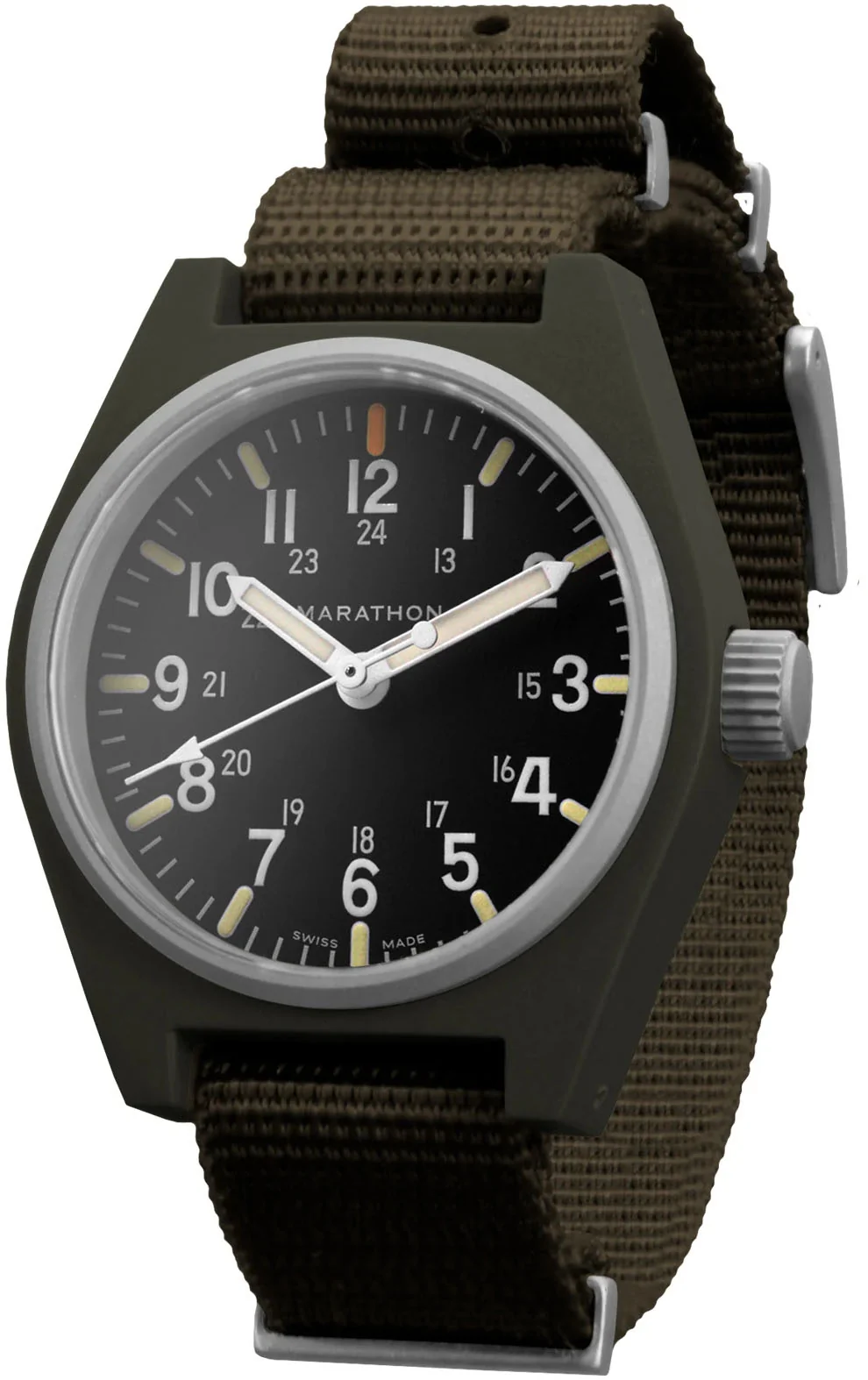 Marathon General Purpose Sage Green Quartz With MaraGlo GPQ Watch