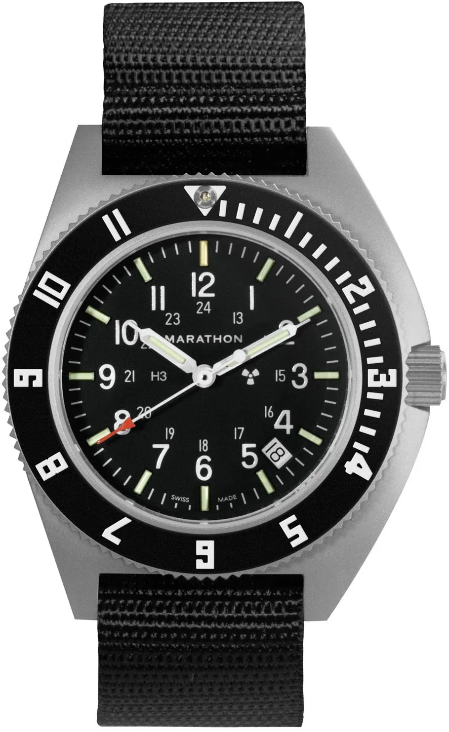 Marathon Steel Navigator Ballistic Nylon Watch