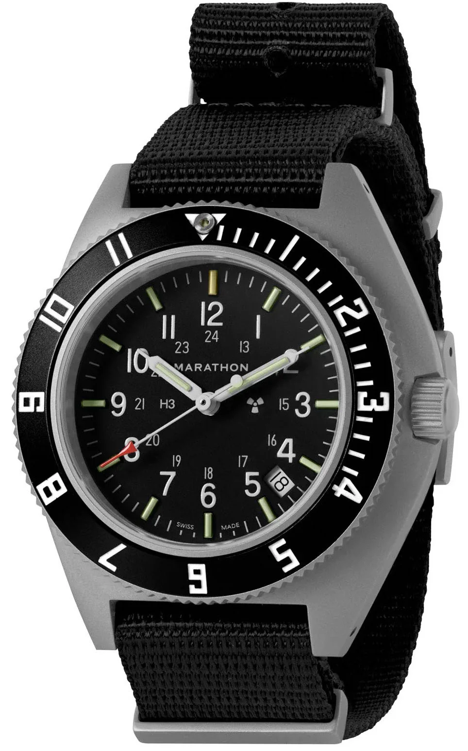 Marathon Steel Navigator Nylon Defstan Watch