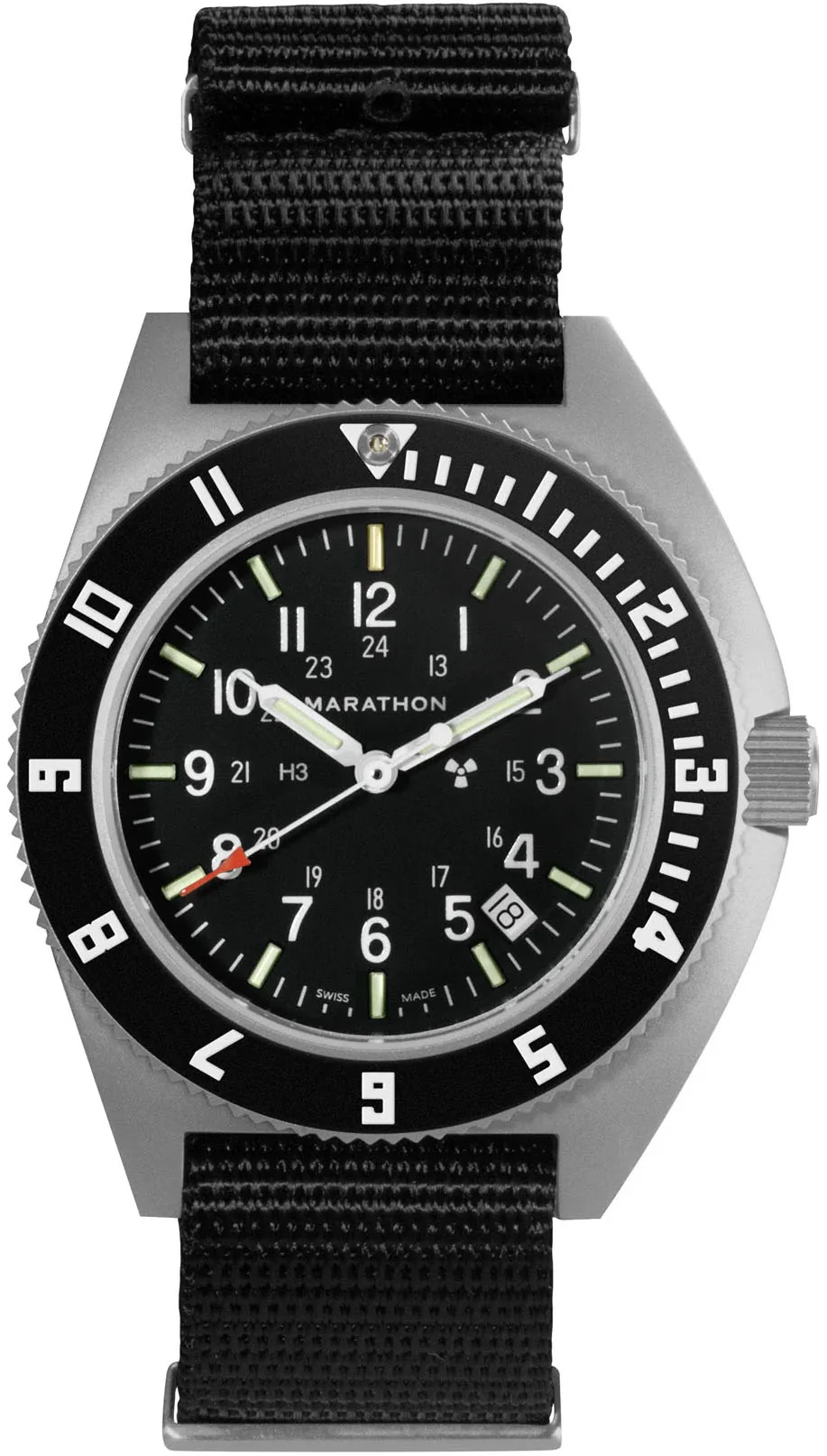 Marathon Steel Navigator Nylon Defstan Watch - Image 2