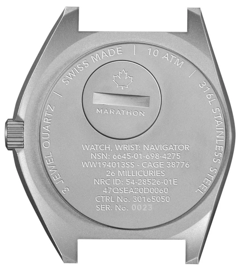 Marathon Steel Navigator Nylon Defstan Watch - Image 5