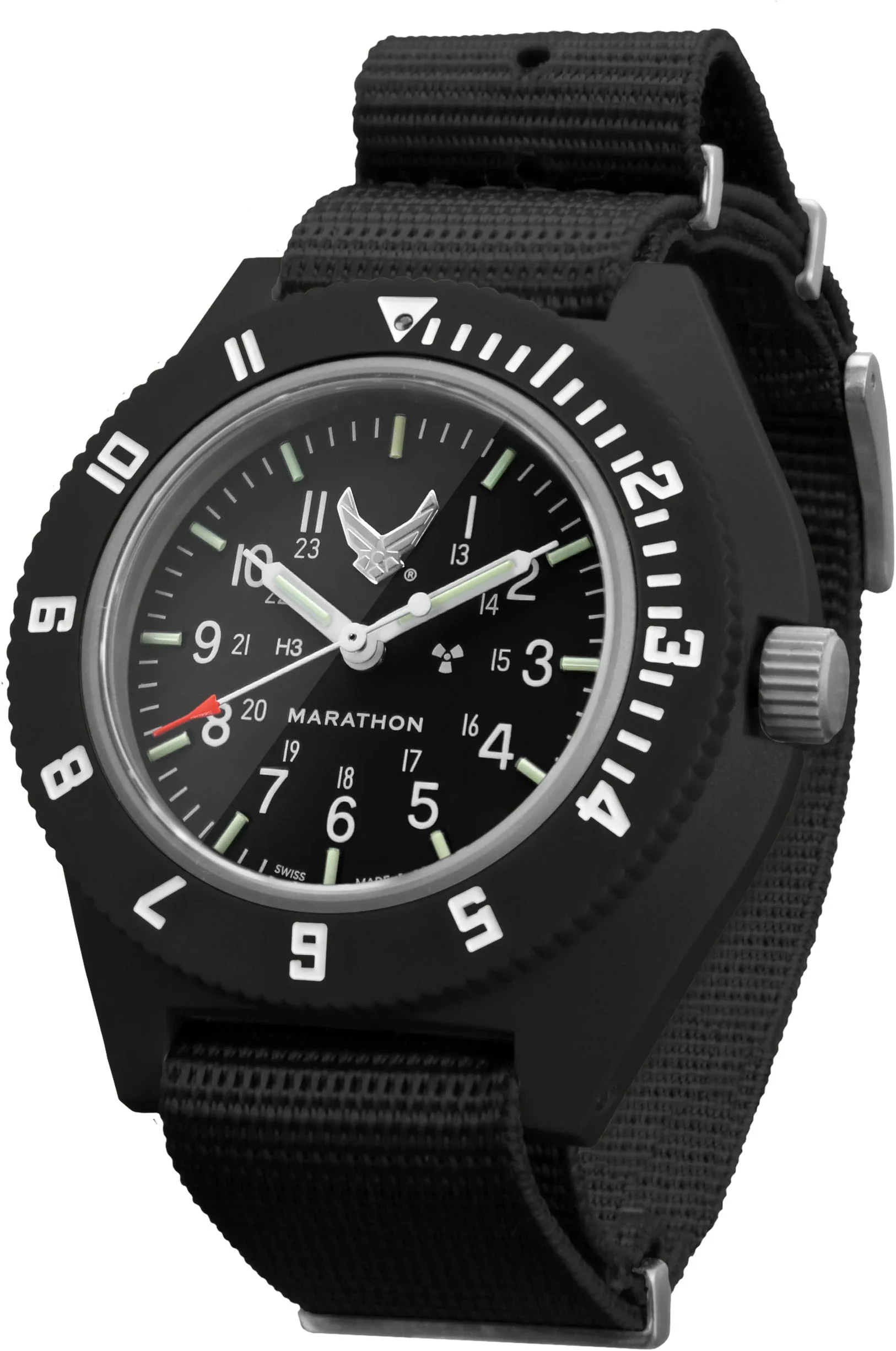 Marathon USAF Collection Official USAF Pilots Navigator Watch