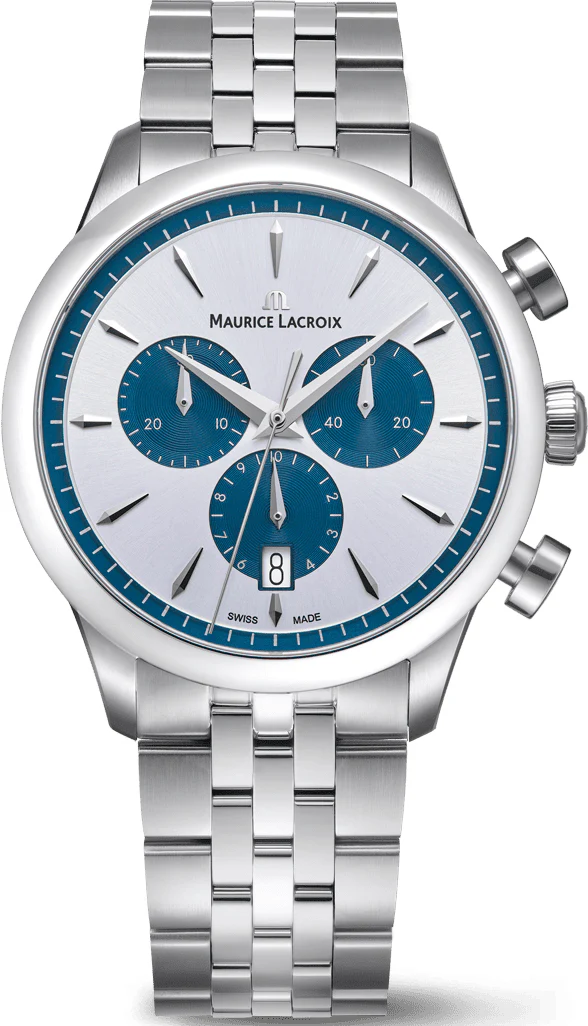 Maurice Lacroix 1975 Quartz Chronograph Date 40mm Watch