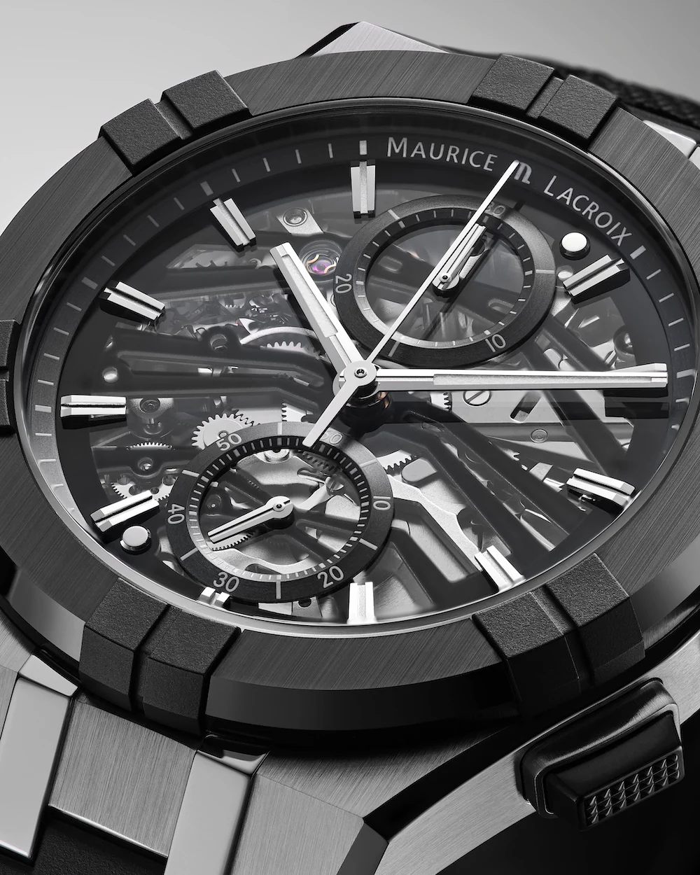 Maurice Lacroix Aikonic Chronograph Skeleton Watch - Image 2