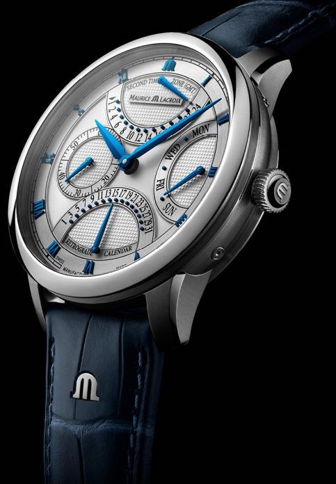 Maurice Lacroix Masterpiece Triple Retrograde Clous de Paris Watch - Image 2