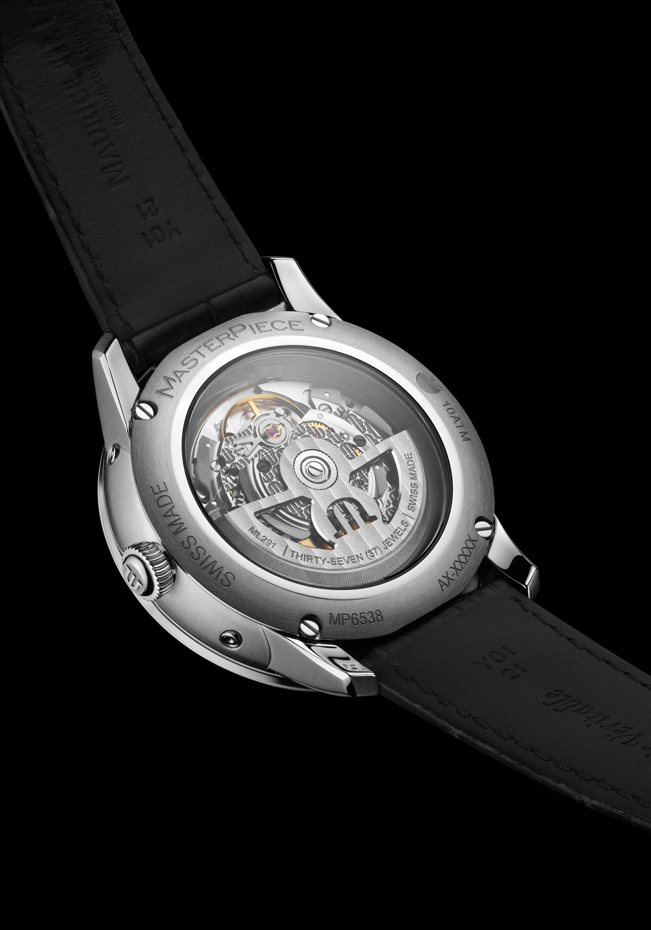 Maurice Lacroix Masterpiece Triple Retrograde Clous de Paris Watch - Image 3