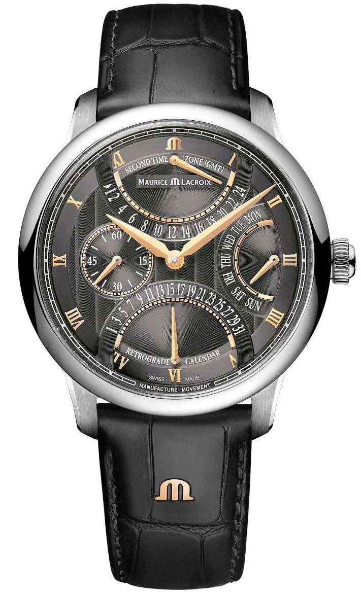 Maurice Lacroix Masterpiece Triple Retrograde Cotes de Geneve Watch