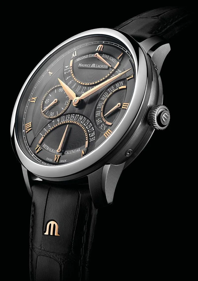 Maurice Lacroix Masterpiece Triple Retrograde Cotes de Geneve Watch - Image 3