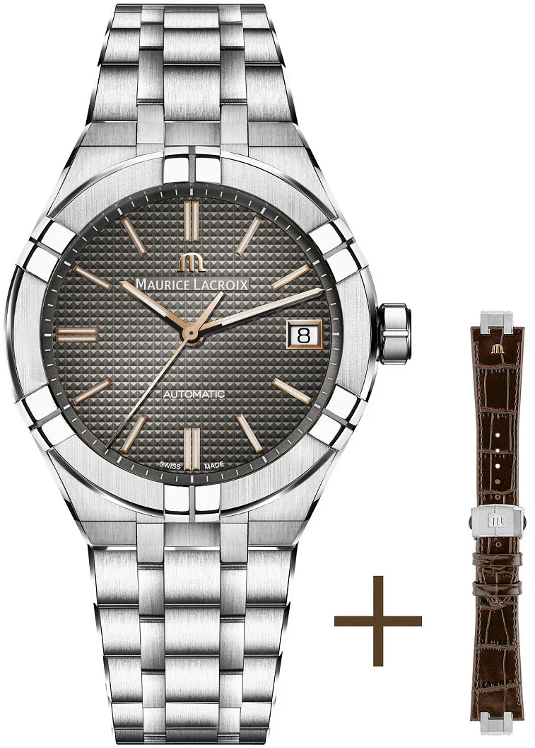 Maurice Lacroix Watch Aikon Automatic 39mm Strap Set
