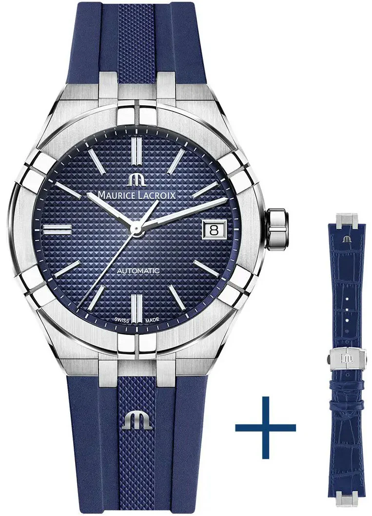 Maurice Lacroix Watch Aikon Automatic 39mm Strap Set