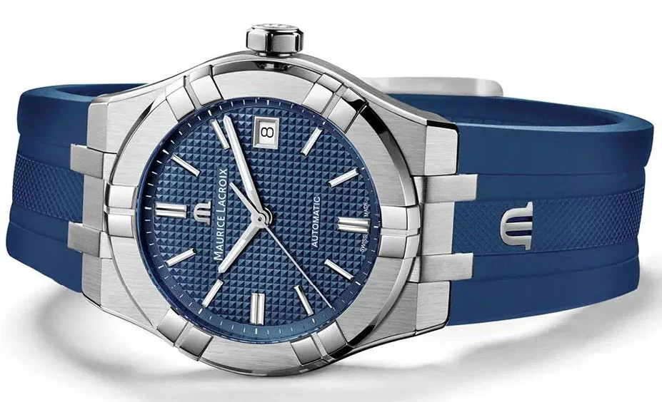 Maurice Lacroix Watch Aikon Automatic 39mm Strap Set - Image 2
