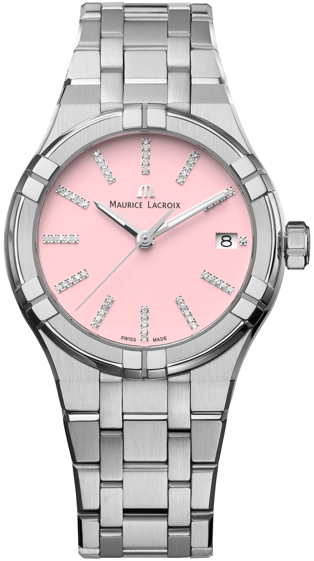 Maurice Lacroix Aikon Quartz 35mm Sunset Pink Watch