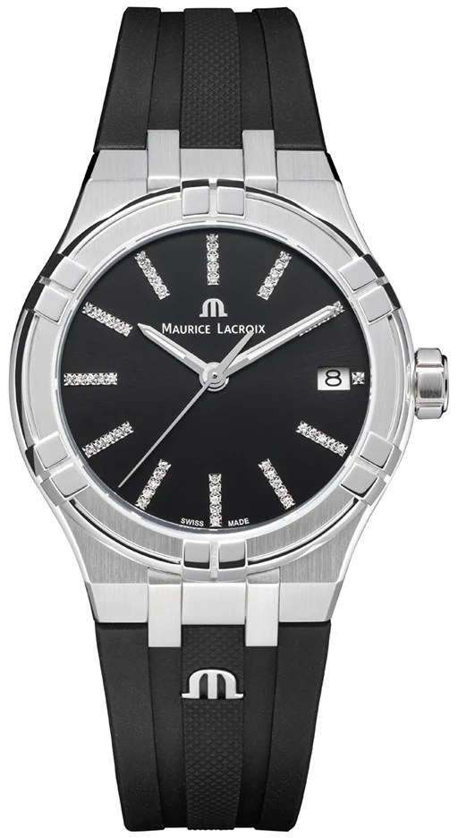 Maurice Lacroix Aikon Quartz Black Sunray Watch