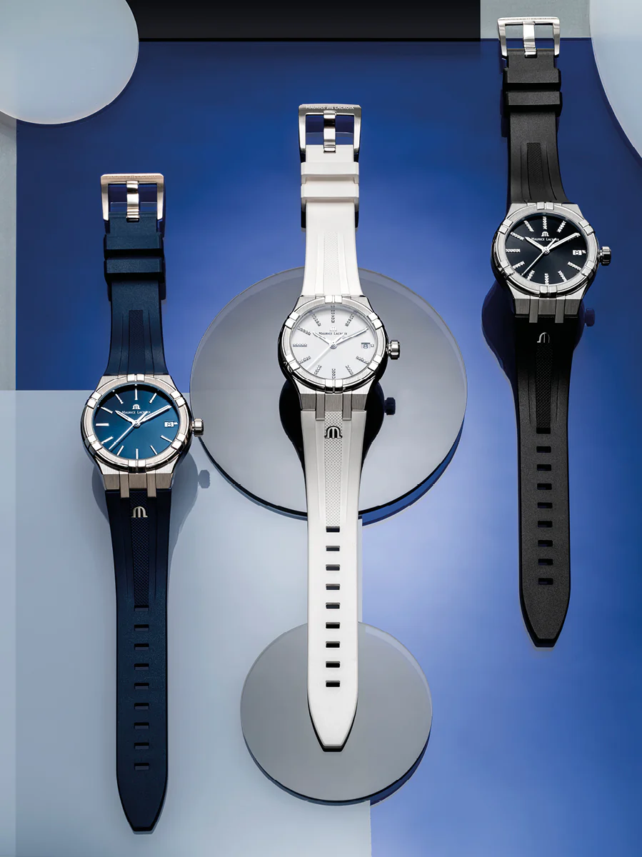 Maurice Lacroix Aikon Quartz Black Sunray Watch - Image 4