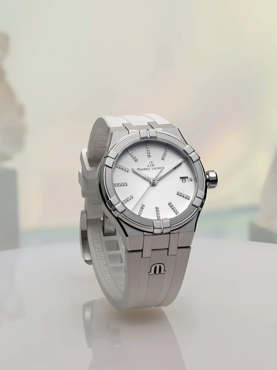 Maurice Lacroix Aikon Quartz Matt White Watch - Image 3